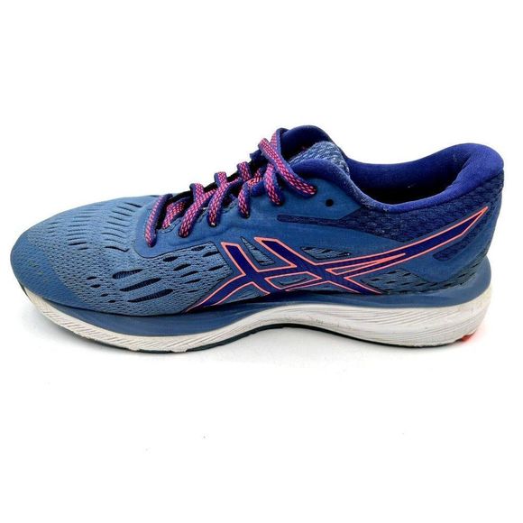 Asics Gel Cumulus 20 Blue Orange Running Shoes Lace Up Women's Size 6.5 B - Picture 3 of 11